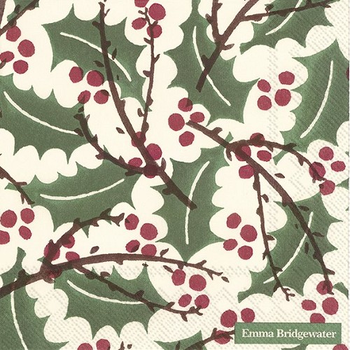 Lunch Napkins Holly & Berry